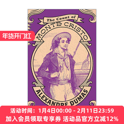 英文原版 The Count of Monte Cristo Vintage Classics 基督山伯爵 Alexandre Dumas大仲马 英文版 进口英语原版书籍