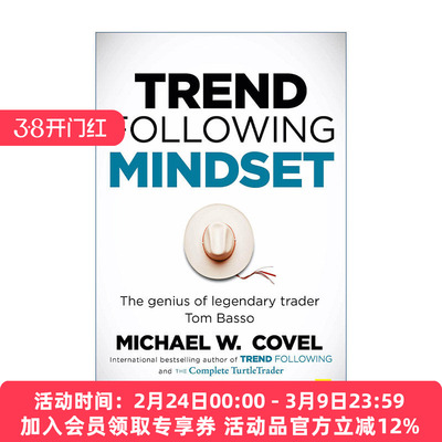 英文原版 Trend Following Mindset 趋势跟踪思维 传奇交易员汤姆巴索的智慧 精装 英文版 进口英语原版书籍