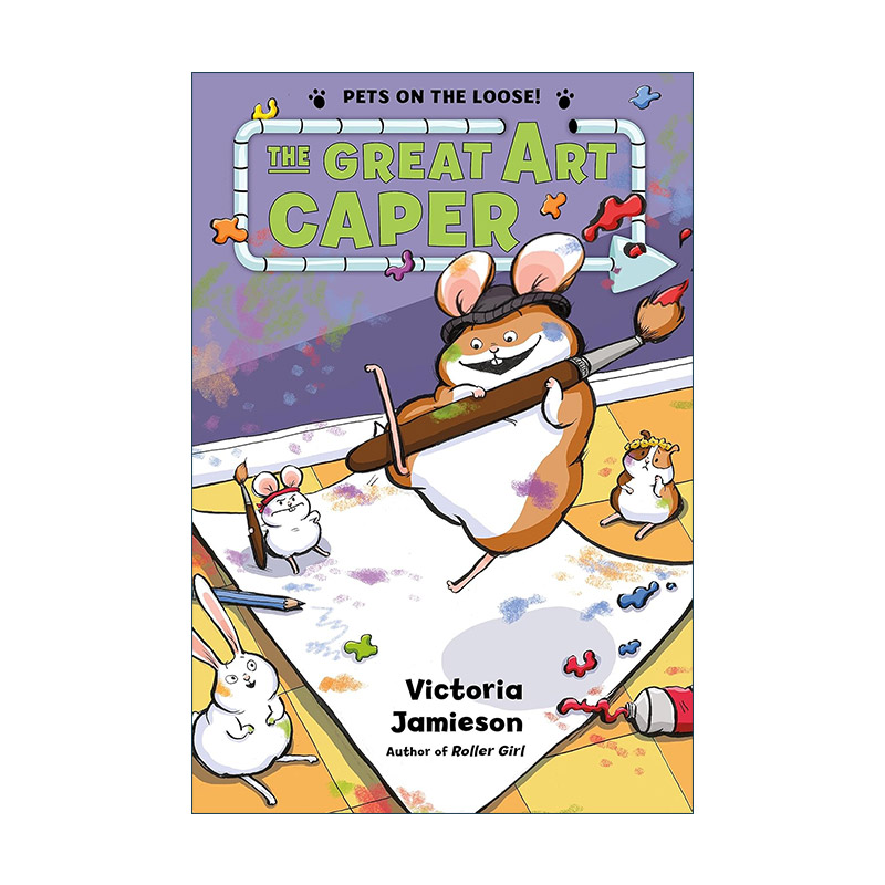 英文原版 The Great Art Caper 艺术大骗局 全彩漫画 Pets on the Loose 2 英文版 进口英语原版书籍