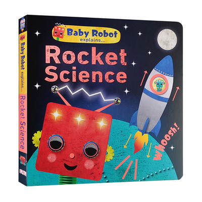 机器人宝宝 英文原版绘本 Baby Robot Explains... Rocket Science 火箭科学 DK百科全书 英文版 进口英语原版书籍