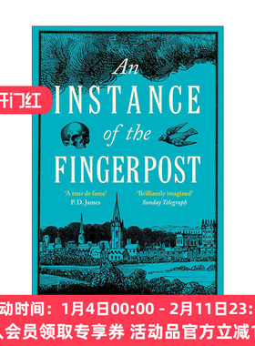 英文原版 An Instance of the Fingerpost 指路标的实例 伊恩·皮尔斯历史神秘推理小说 英文版 进口英语原版书籍