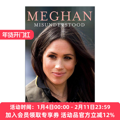 英文原版 Meghan Misunderstood 被误解的梅根 关于梅根?马克尔的真相 精装 英国名人传记作家肖恩?史密斯 进口英语原版书籍