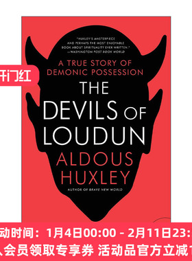 英文原版 The Devils of Loudun 卢丹的恶魔 法国神父“附魔”案 赫胥黎异质三部曲 英文版 进口英语原版书籍