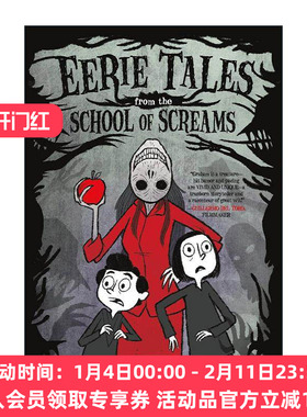 英文原版 Eerie Tales from the School of Screams 尖叫学校的恐怖故事 英文版 进口英语原版书籍