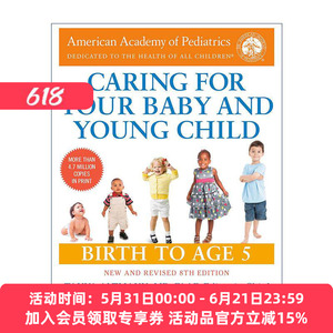 英文原版 Caring for Your Baby and Young Child 美国儿科学会育儿百科 第八版新版 英文版 进口英语原版书籍