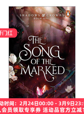 英文原版 The Song of the Marked 标记者之歌 S. M. Gaither 奇幻浪漫小说 Shadows & Crowns系列1 英文版 进口英语原版书籍