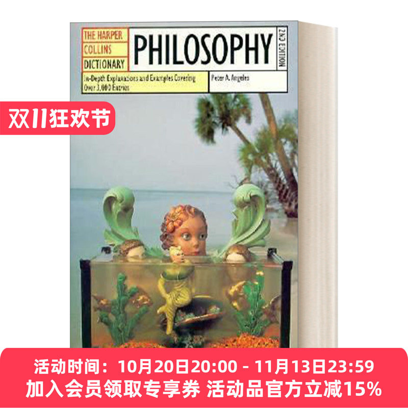 英文原版 HarperCollins Dictionary of Philosophy 2nd Edition 柯林斯哲学词典 第2版 英文版 进口英语原版书籍