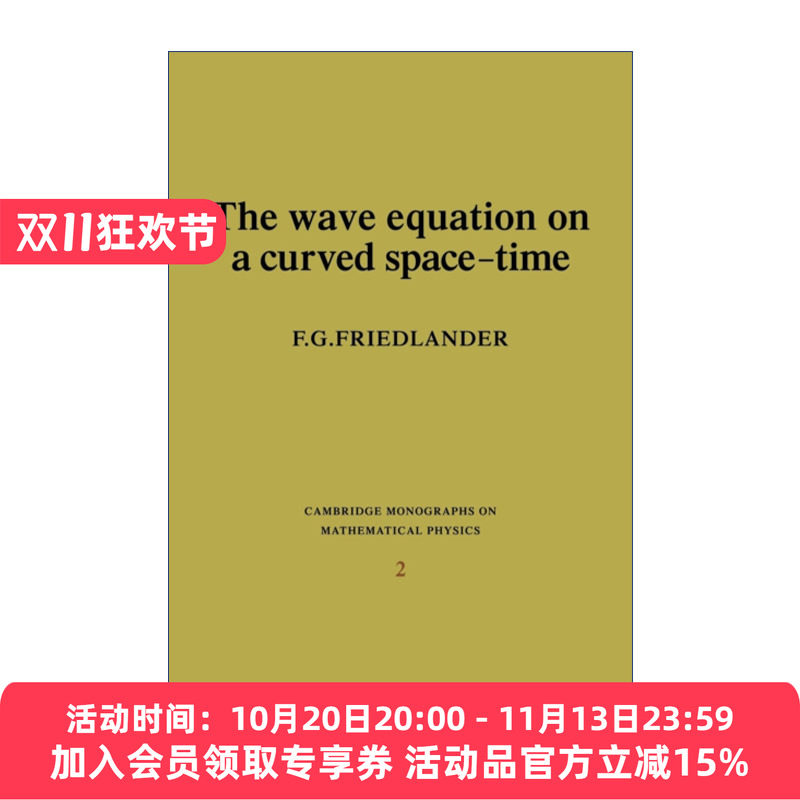 弯曲时空上的波动方程 英文原版 The Wave Equation on a Curved Space-Time 剑桥数学物理学专著 英文版 进口英语原版书籍