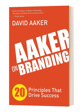 英文原版 Aaker on Branding 阿克品牌 英文版 进口英语原版书籍