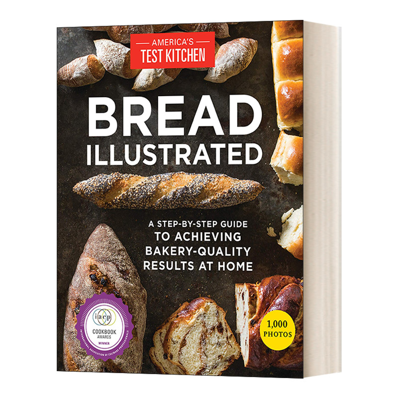 图解面包制作指南 英文原版 Bread Illustrated 在家一步步做出面包坊品质的面包 食谱 英文版 进口英语原版书籍