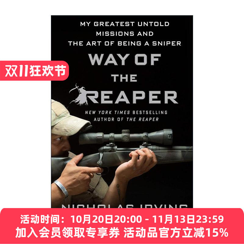 英文原版 Way of the Reaper 死神之路 成为狙击手的艺术 Nicholas Irving传记 英文版 进口英语原版书籍