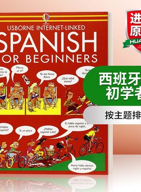 英文原版 Spanish for Beginners 西班牙语初学者 英文版 进口英语原版书籍