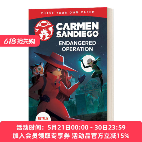 英文原版 Endangered Operation Graphic Novel 神偷卡门4 电影漫画故事图画书 Netflex剧 英文版 进口英语原版书籍