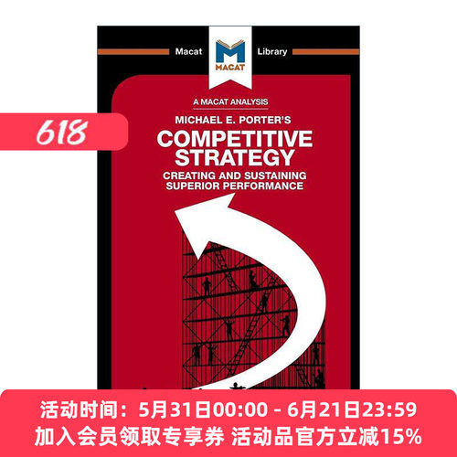 英文原版 Competitive Strategy 竞争战略 MACAT解读系列 英文版 进口英语原版书籍