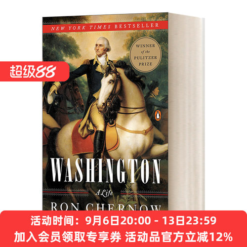英文原版 Washington A Life 华盛顿 单卷传记 英文版 进口英语原版书籍