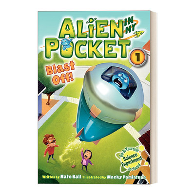 英文原版 Alien in My Pocket 1 Blast Off! 口袋里的外星人 英文版 进口英语原版书籍