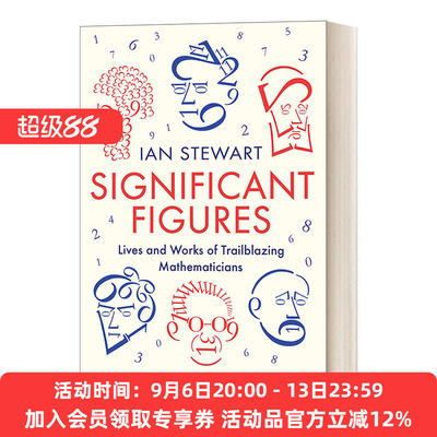 英文原版 Significant Figures 重要人物 开创性数学家的生活和工作 伊恩·斯图尔特 英文版 进口英语原版书籍