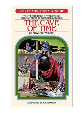 英文原版 The Cave of Time 时间隧道 儿童科幻小说 Edward Packard 英文版 进口英语原版书籍