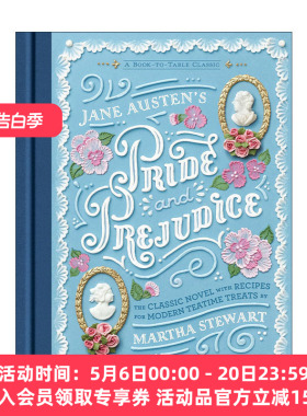 英文原版 简·奥斯汀傲慢与偏见 精装食谱 Jane Austen's Pride and Prejudice Puffin Plated 食物摄影艺术图册 进口英语原版书籍