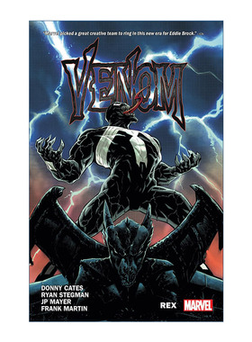 英文原版 Venom By Donny Cates Vol.1 Rex 毒液 卷一 漫威漫画 英文版 进口英语原版书籍