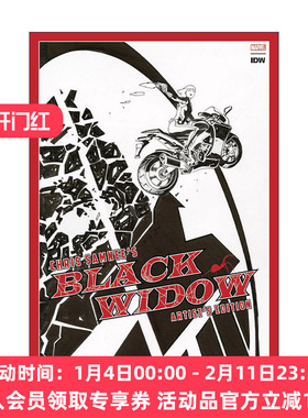 英文原版 Chris Samnee's Black Widow Artist's Edition 克里斯·萨姆尼 黑寡妇 手工原稿版 IDW漫画 精装收藏版 进口英语书籍