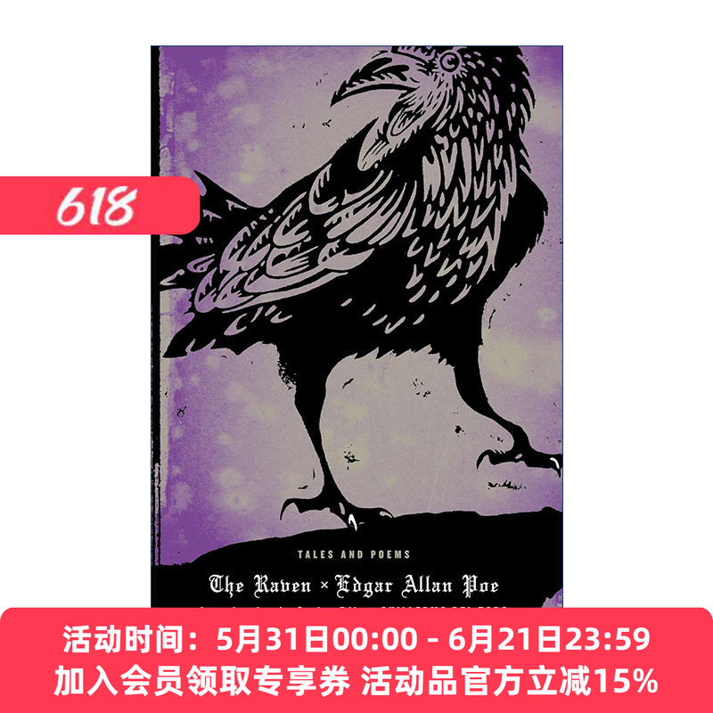 英文原版 The Raven 乌鸦 故事与诗歌选集 Edgar Allan Poe爱伦·坡 企鹅经典精装收藏版 英文版 进口英语原版书籍
