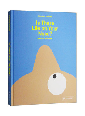 英文原版 Is There Life on Your Nose Meet the Microbes 鼻子里的生命 儿童微生物科普百科绘本精装5-9岁 英文版 进口英语书籍