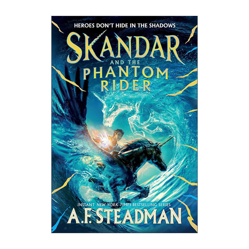英文原版 Skandar and the Phantom Rider 斯坎达尔与幻影骑士 儿童动作冒险小说 英文版 进口英语原版书籍