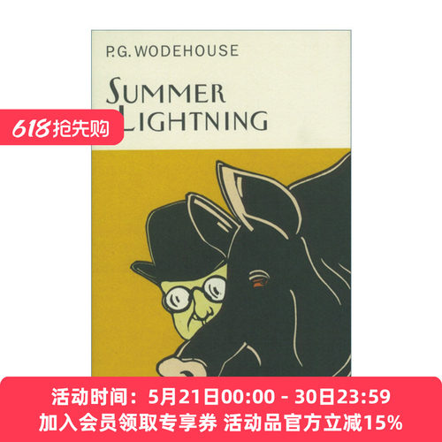 英文原版小说 Summer Lightning 夏季闪电 P.G.伍德豪斯布兰丁斯城堡系列 Everyman精装收藏版 英文版 进口英语原版书籍