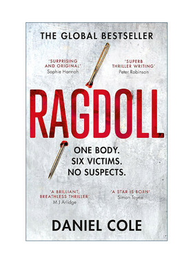 英文原版 Ragdoll 拼布娃娃 侦探推理悬疑小说 A Ragdoll系列1 丹尼尔?科尔 Daniel Cole 英文版 进口英语原版书籍