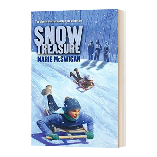 英文原版 Snow Treasure 雪中宝藏 儿童读物绘本 历史小说 英文版 进口英语原版书籍