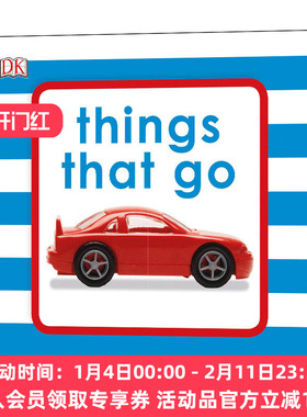 洗澡书 英文原版 Things That Go Bath Book 交通工具 英文版 进口英语原版书籍