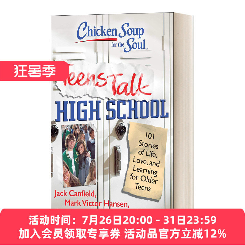 英文原版 Chicken Soup for the Soul Teens Talk High School 心灵鸡汤 青少年谈话高中 英文版 进口英语原版书籍