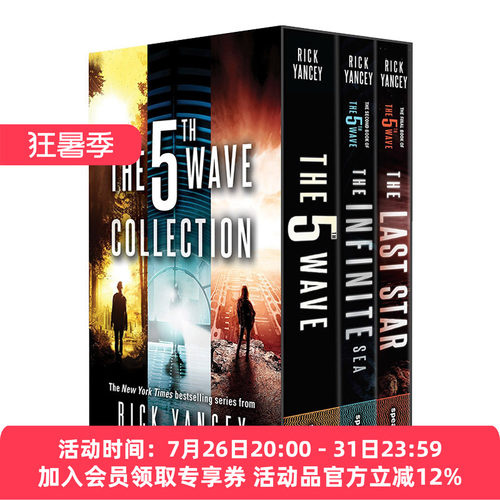 英文原版 The 5th Wave Collection 3C Box Set 第五波作品集 3册盒装 英文版 进口英语原版书籍