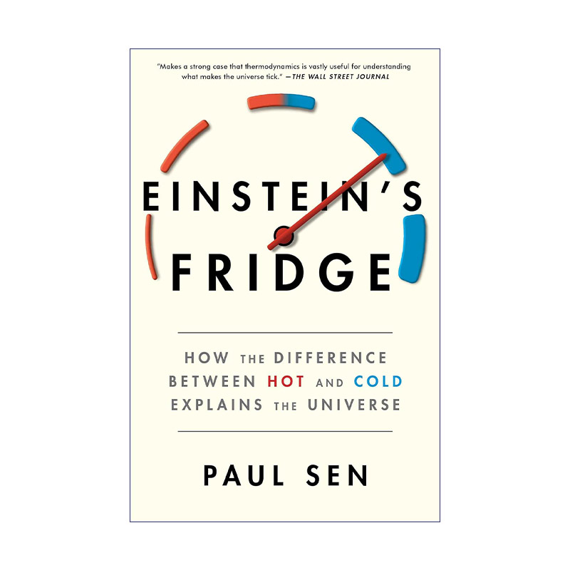 爱因斯坦的冰箱  英文原版 Einstein's Fridge 冷热差异如何解释宇宙 英文版 进口英语原版书籍
