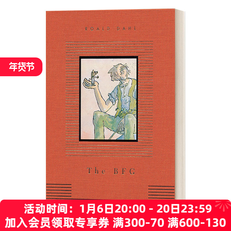 英文原版 The BFG 好心眼巨人 罗尔德·达尔 Everyman精装收藏版 英文版 进口英语原版书籍