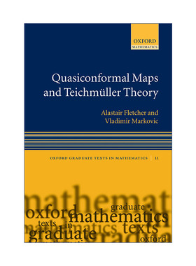 英文原版 Quasiconformal Maps and Teichmuller Theory 拟共形变换与Teichmüller理论 牛津数学研究生教材 精装 英文版 进口英语