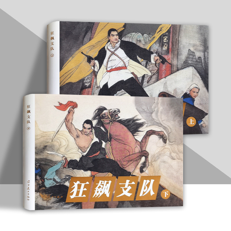 狂飙支队上下2册32开大精装
