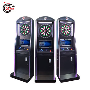 羽龙全自动软式电子飞镖机21.5寸大荧幕娱乐联网酒吧台球厅飞镖机