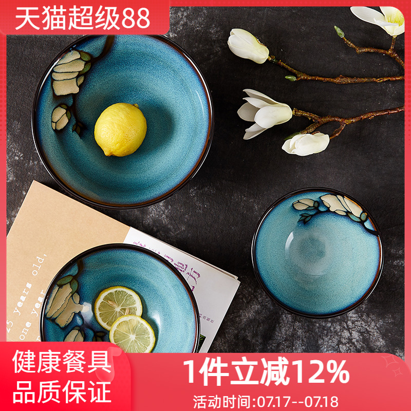玉泉韩式手绘饭碗面碗个性创意