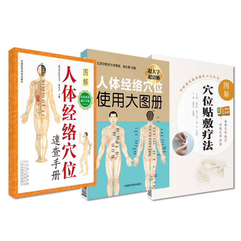 人体穴位经络图解使用手册