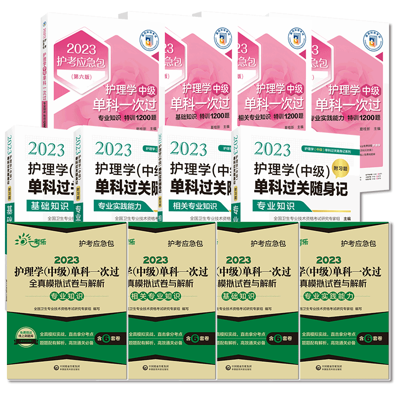 2023年主管护师护理学中级考试