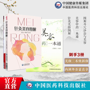 美容中药一本通皮肤去皱乌发防衰老美颜养颜经排毒祛湿妙方剂制备用法药中医美容奇效秘验方常见中医美容针灸美容图解中医针灸美容