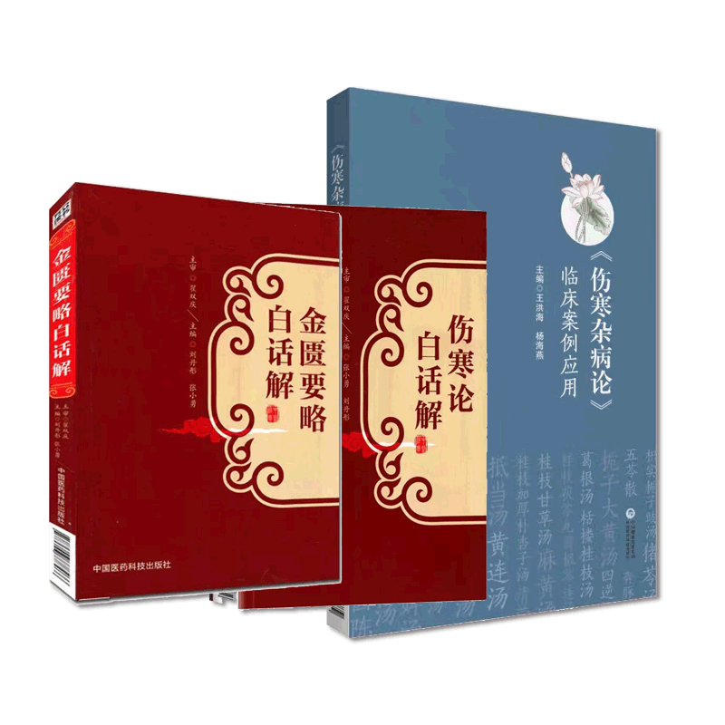 伤寒论金匮要略白话解伤寒杂病论经方临床案例应用张仲景六经杂病辨证外感热病内科杂病临证要点经典病案类方中医四大经典临床入门