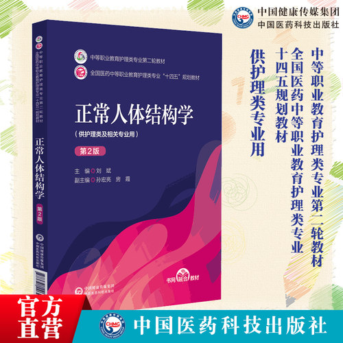 正常人体结构学刘斌主编