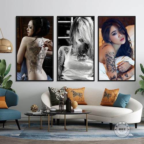 简美卧室可定制防水装饰画包邮