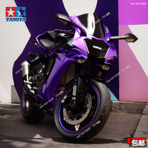 田宫拼装模型1/12雅马哈YZF-R1M摩托车模型成品现货生日礼物 礼品