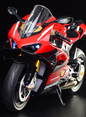 田宫1:12摩托车模型 杜卡迪Superleggera V4成品车模摆件定制礼品