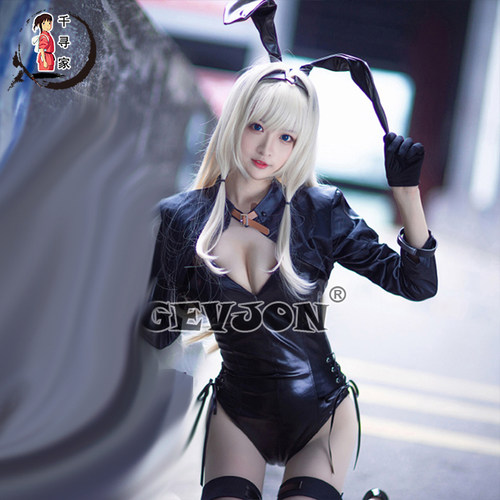 【千寻家】少女前线cos服 AN94 兔女郎 cosplay服装高端定制Bunny