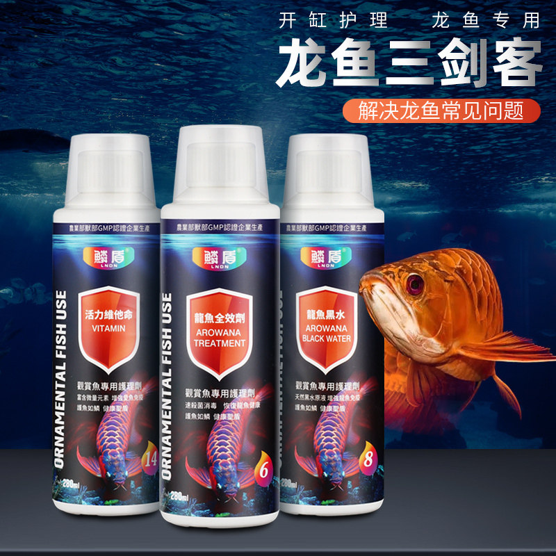鳞盾龙鱼专用药万能疾病趴缸鱼药